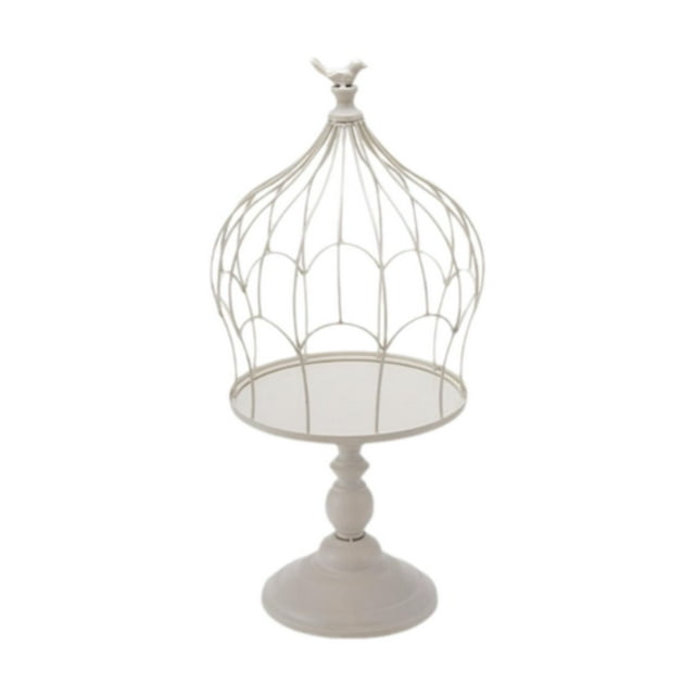 Soporte para flores con forma de jaula de hierro para escritorio, estante para exhibir flores, marco de escalada, decoración del hogar, estante para