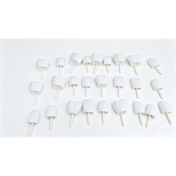 Pumpkin Teeth Halloween Decor, DIY Jack-O'-Lantern Teeth Set for Carving Accessories