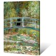 thumbnail image 1 of Lienzo vintage de Monet para pared, famosas pinturas al óleo, Monets, lirios de agua, póster de gato negro, estampado floral de gato divertido, galería abstracta de granja, decoración estética de la h, 1 of 4