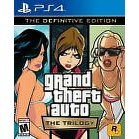 PS4 Grand Theft Auto: The Trilogy The Definitive Edition - PlayStation 4