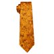 thumbnail image 3 of Corbata Barry.Wang de seda naranja con estampado floral, 150 cm, con clip, 3 of 7