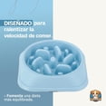 thumbnail image 2 of P.U.P. SUPPLY | Plato para Alimentación Lenta - Plato para Perro y Mascotas | Ideal para Todas Las Razas - Platos para Perro | Azul, 2 of 6
