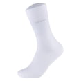 thumbnail image 2 of Camano Unisex Socks - Soft Socks, Single-Coloured, Pack Of 8 White 43-46 (Uk 9-11), 2 of 3