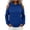hgg002-Blue, variant on Women's Cutout Hooded Off Shoulder Long Sleeve Sweatshirt, Soft Cozy Fashion Statement Pullover with Edgy Open Shoulder Design