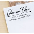 thumbnail image 3 of Printtoo Custom Rubber Stamp Personalized Calligraphy Return Address Self Inking Stamper, 3 of 6
