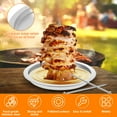 thumbnail image 2 of Al Pastor Skewer Stainless Steel Vertical Skewer with Tray Roasted Chicken Fork 2 in 1 Vertical Spit Stand Evenly Heated Barbecue Skewer Practical Grill Skewer for Outdoor, 2 of 9