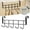 A-Black 1, variant on Clearance Sale! Pedty Household Hooks,1*Hook,Hooks Over The Door Hooks Bathroom Hanger Clothes Towel Storage Holder Silver
