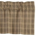 thumbnail image 4 of VHC Brands Sawyer Mill Charcoal Plaid Valance 16x60, 4 of 8