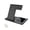 Data cable + 20W charging head (black), variant on 3-in-1 Wireless Charging Station, Foldable Qi Charger Stand with 20W Adapter & Cable for iPhone, Android,Watch, AirPods, Fast Charge Dock(Black)