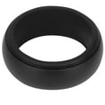 thumbnail image 1 of Raindrops 1Pc Black Silicone Rings For Men Finger Strength Training Modern Active Lifestyle Sports Accessory, 1 of 7