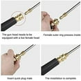 thumbnail image 2 of 30° /90° /U-Shape Pressure Car Washer Angled Lance Extension Spray Wand Nozzle, 2 of 10