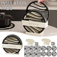 thumbnail image 4 of Plastic Insulation Pad with Double Side Reusable Non-Slip Tea Coaster for Home Kitchen, 4 of 5