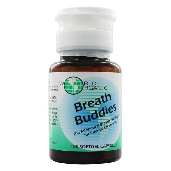 World Organic - Breath Buddies - 180 Softgels
