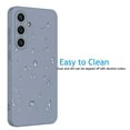 thumbnail image 5 of Njjex for Galaxy S25 FE Silicone Case - Shockproof Soft Gel Rubber Cover, Anti-Scratch & Slim Fit for Samsung Galaxy S25 FE 5G 2025(6.7 inch), Gray, 5 of 7