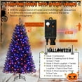 thumbnail image 2 of Spaco Black Artificial Christmas Tree - 6 ft, "Spooky Spectacle", 6 Lighting Modes, Spooky Sounds & Motion Sensor, 2 of 2