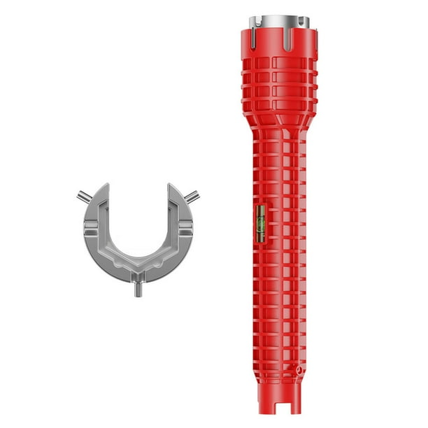 Llave para fregadero, herramienta para instalar fregaderos, llaves para tuberías, grifos e instaladores de fregaderos, llave para cambiar grifos de plomería, para válvulas de cierre estilo B