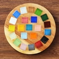 thumbnail image 2 of OUNONA Durable Glass Tiles Set for DIY Craft Projects and Home Decor, 2 of 7