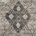thumbnail image 6 of SAFAVIEH Outdoor MTG236K Montage Collection Blue / Grey Rug, 6 of 7