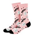 thumbnail image 2 of Trendy Crew Socks for Men and Women,Funny Spooky Halloween Novelty Socks, Fall Winter Casual Mid Calf Sock, 2 of 3