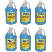 Keystone Chemicals PRIM92106 Windshield Washer Fluid Effective To +32 Degree Fahrenheit; Blue; 1 Gallon Jugs (6 PACK)