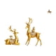 thumbnail image 1 of Figura de escritorio,Estatuas de ciervos Feng Shui para decoración de oficina y sala de estar,Figura de caballo,Adorno de caballo,escultura animal,decoración de escritorio,Figuras de caballos, 1 of 8