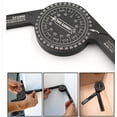 thumbnail image 3 of Angle Protractor Protractor for Miter Saw High Precision Plastic Measuring Ruler Engraved Dial, Angle Scale, Engineering Miter Protractor for Outdoors, 3 of 4