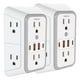 thumbnail image 1 of Multicontacto de Pared VentDepot MXELW-002 2 Piezas Blanco, 1 of 5
