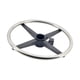 thumbnail image 5 of Taburete de Bar Sunnimix Reposapiés redondo Acero inoxidable 35cm, 5 of 8