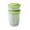 Green-GN-home supplies, variant on LEFTHIGH Home Round Double Layer Plastic Salad Cup with Fork Portable Breakfast Fruit Cup 760ml for Office Outdoor Easter Decorations