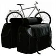 thumbnail image 2 of POINTERTECK Canvas Bike Double Pannier Bags Large Pockets Pack Outdoor Portable Large Compartments Trunk Saddle Bag for Mountain Bike, 2 of 6