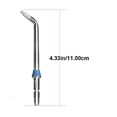 thumbnail image 3 of DEELLEEO Flosser Replacement Tips for Waterpik Replacement Tips  Water Pick Replacement Parts for Waterpik Toothbrush Replacement Heads  Compatible with Waterpik Oral Irrigator  Cordless, 3 of 6