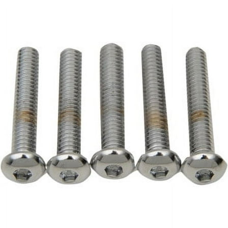 Drag Specialties DS192323 Button-Head Bolts - 1/4in.-20 x 2in.