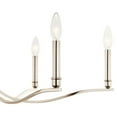thumbnail image 3 of 52695PN Kichler Lighting Malene - 6 Light Chandelier-17.75 Inches Tall and 32 Inches Wide-Polished Nickel Finish, 3 of 8