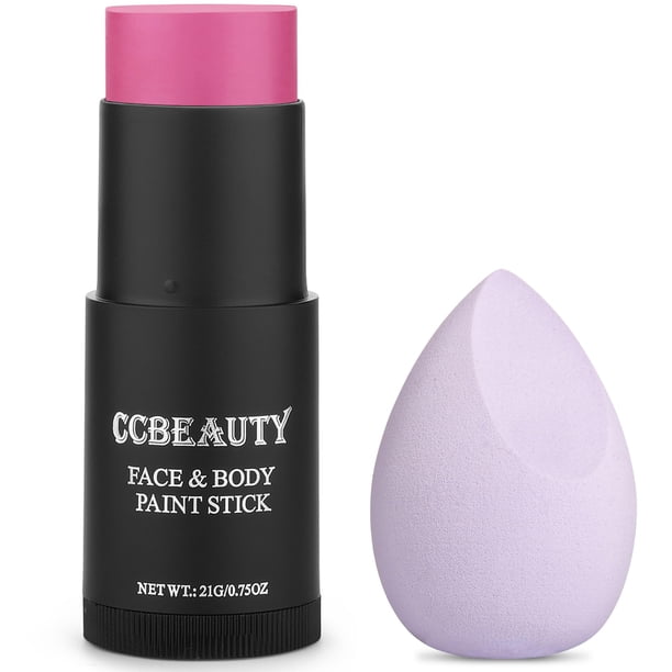 Barra de pintura facial CCBeauty Pink, no tóxica, impermeable