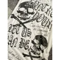 thumbnail image 3 of Spice Girl Vintage Slim-fit Short Sleeve Tshirts Summer Americanskull Print Gothic Tee Y2k Aesthetic Punk Casual Grunge Top, 3 of 11
