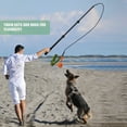 thumbnail image 6 of Retractable Dog Interactive Stick Extendable Flirt Pole Funny Chasing Tail Teaser and Exerciser for Pets, 6 of 8