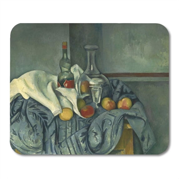 SIDONKU The Peppermint Bottle by Paul Cezanne 1993 95 French Mousepad Mouse Pad Mouse Mat 9x10 inch