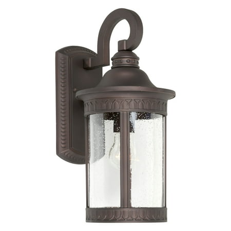 

Forte Lighting 1771-01 1 Light 16 Tall Outdoor Wall Sconce - Bronze