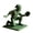 E, variant on Dserhfy Green Baseball Player Figurine Pitcher Catcher Fielder Baseball Soldier Statue Sculpture Model Toy Home Office Desktop Decoration Ornament