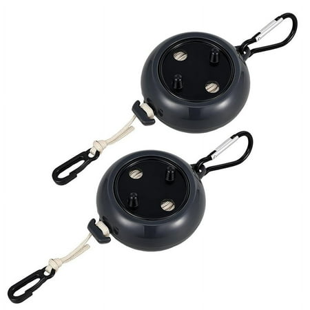 Winyuyby 2 Pcs Tree Stand Gear Hoist 29.5 Ft Retractable Bow & Gear Hoist Bow Hunting Gear Accessories for Hunting Bow Black Tree Stand Gear