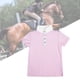 thumbnail image 4 of Camisa Niñas Moda Cómoda Deporte Camiseta Ecuestre Equitación Manga Corta Rosa 130, 4 of 8