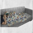thumbnail image 6 of Bowling Soft Flannel Fleece Blanket, Color Doodle Design on Notebook Sheet Backdrop Ball Pins and Shoes in Retro Style, Cozy Plush for Indoor and Outdoor Use, 50" x 60", Multicolor, by Ambesonne, 6 of 6