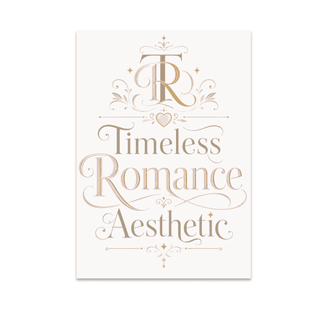 Timeless Romance Aesthetic Wall Art - Home Decor Enthusiast - 13x19 Poster Print