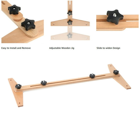 CDZHLTG 0-270° Adjuatable Stair Tread Jig Stair Gauge Stair Layout Tool Measuring Tool for Stairs,Risers