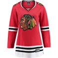 thumbnail image 1 of Chandail Breakaway Home pour Femmes Chicago Blackhawks LNH Fanatics, 1 of 2