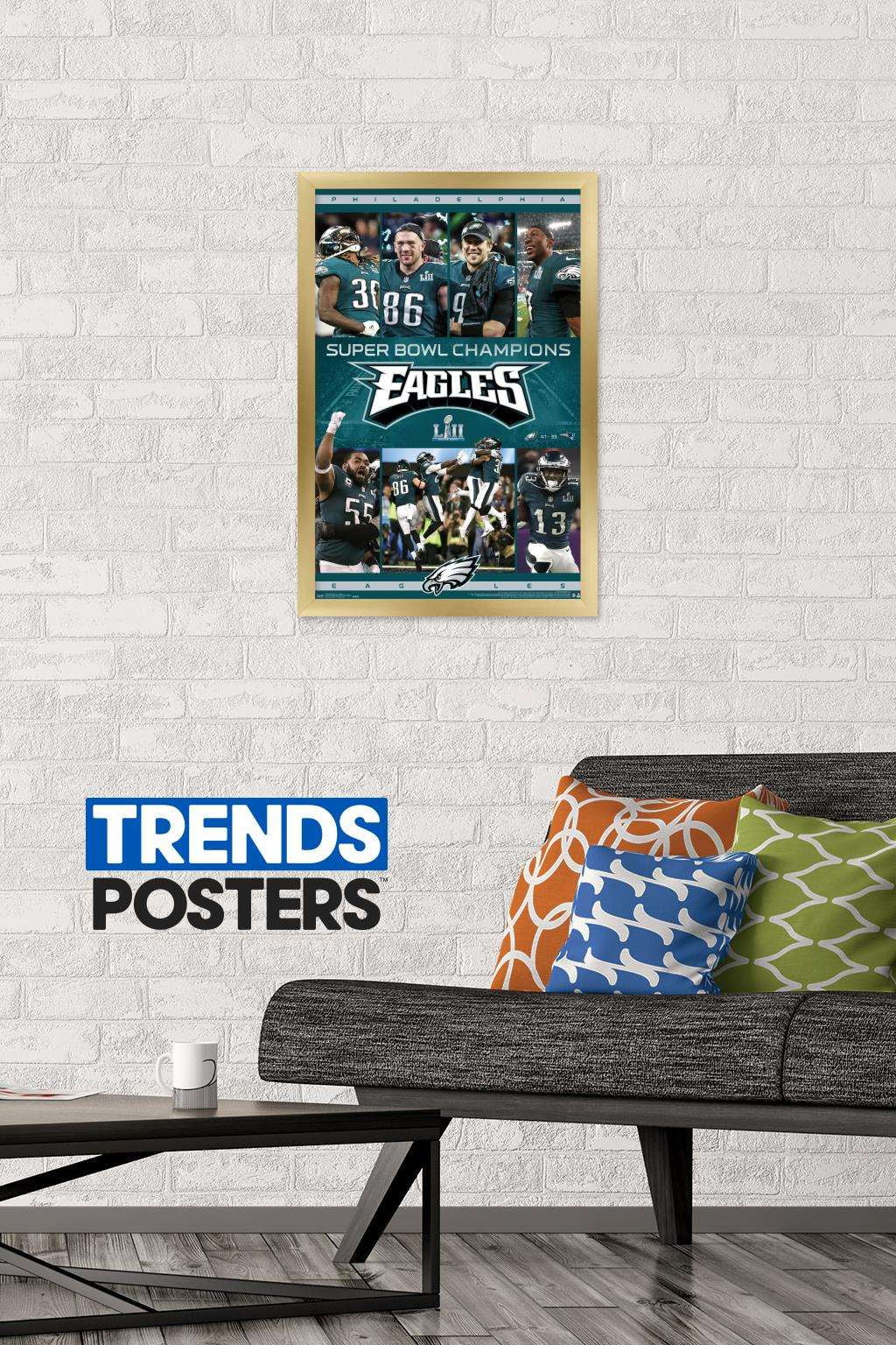 Philadelphia Eagles Clinched NFC Playoffs Home Decor Poster Canvas