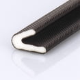 thumbnail image 4 of Weather Stripping for Door/Windows X 26 Feet Long, V Shape Adhesive Weather Strip Door Frame/Windows Frame Seal, Brown, 4 of 7