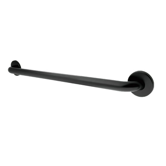Kingston Brass DR114300 Americana 30" Grab Bar, 1-1/4" Diameter, Matte Black