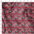 thumbnail image 4 of Soimoi Cotton Satin Spandex Pink Fabric By the Yard - 54 Inch Wide - Rose Floral Pattern Textile - Romantic and Delicate Designs for Stylish Projects Printed Fabric, 4 of 6