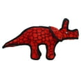 thumbnail image 3 of TUFFY Jr Dinosaur Triceratops Durable Plush Squeaky Dog Toy, 2-Pack, 3 of 8